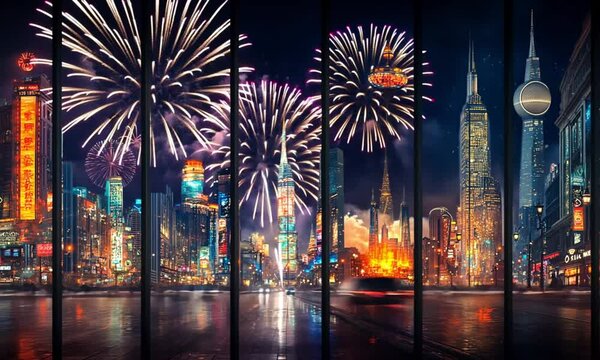 International Midnight: Split-Screen Journey Through Time Zones