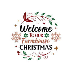Obraz premium Vintage Christmas Svg Bundle, Vintage Christmas Sign Svg Bundle, Christmas Bundle Svg, Farmhouse Christmas Svg, Farmhouse Sign Svg, Farm Fresh Svg,