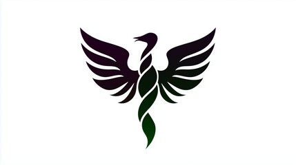 Obraz premium Symbol of Healing and Renewal Through the Phoenix Mythology