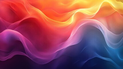 Obraz premium A stunning display of intertwined colors flows through the darkness, creating an ethereal galaxy filled with vibrant hues, evoking a sense of wonder and exploration.