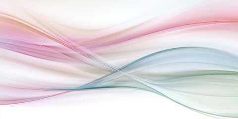 Naklejka premium A calming pastel blur creates an ethereal abstract background with soft colors for a serene atmosphere
