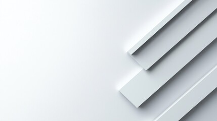 Obraz premium A clean and modern gradient transitioning from pure white to a light gray, conveying a sense of simplicity, elegance, and sophistication, suitable for minimalist architecture, technology, or fashion