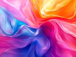 Obraz premium Abstract Background with Vibrant Colors and Smooth Flowing Lines