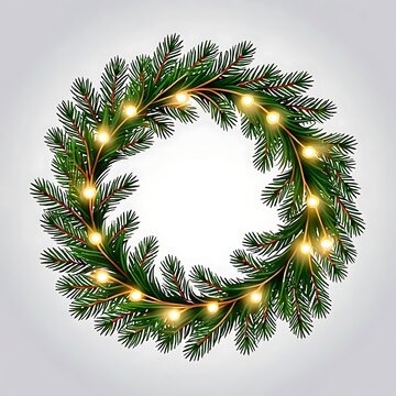 Twinkling lights and festive cheer, Wishing everyone a magical season filled with joy ChristmasTree Carcal round solid  background image