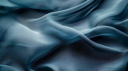Obraz premium Soft pastel abstract waves of flowing fabric in motion