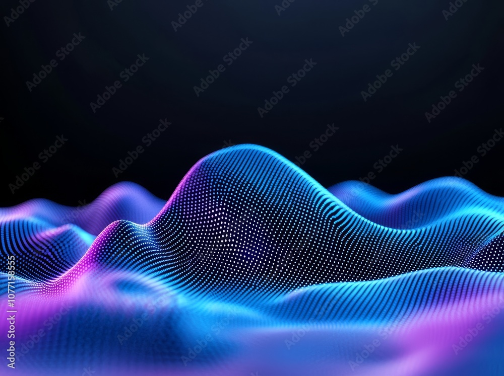 Poster machine learning approaches to big data analytics, background stock illustration, neural network dat
