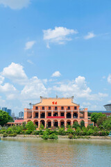 Nha Rong Wharf, a historical site located at the confluence of the Saigon River and Ben Nghe Canal,...