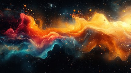 background with space