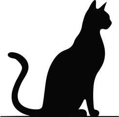 CAT ANIMEL VECTOR SILHEUTTE EPS FILES