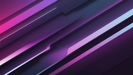 Obraz premium Abstract background with glowing lines. Generative Ai.