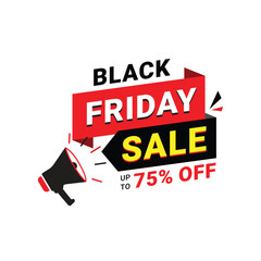 Black Friday social media post template, Black Friday sale, Exclusive Offer template. banner design for black Friday, Up to 75% off, 50%, 70% off, 80% off with multiple background, Offer template.