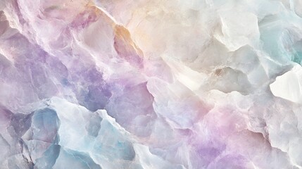 Fototapeta premium Luminous Pastel Marble Texture Pattern with Iridescent Hues and Shimmering Tones