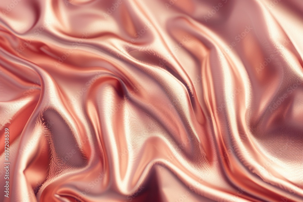 Poster A detailed look at a shiny fabric with intricate patterns and textures
