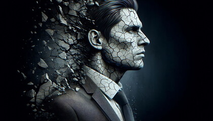 Creating a New Path in Business and Never Giving Up , New Technology , How to Make Money ,Smart , Cybersecurity , Superhero Businessman Facing Challenges ,Company Issues,  AI , 4K , Background