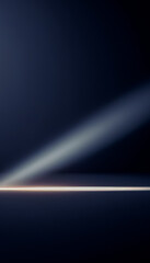 shiny lens flare isolated on dark background