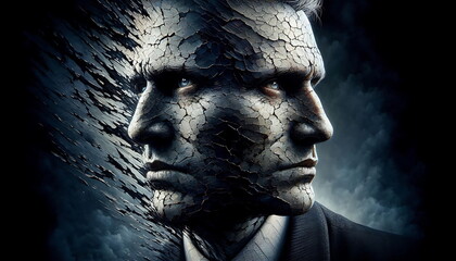 Creating a New Path in Business and Never Giving Up , New Technology , How to Make Money ,Smart , Cybersecurity , Superhero Businessman Facing Challenges ,Company Issues,  AI , 4K , Background