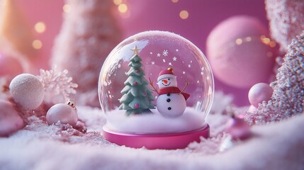 Snow Globe Scene