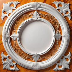 Fototapeta premium Decorative framele background,