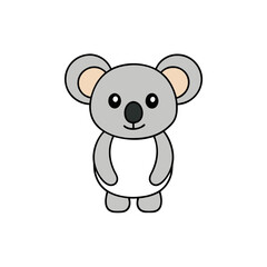 Fototapeta premium Koala cartoon vector