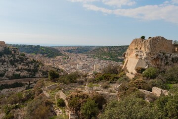 Veduta di Scicli - Ragusa - Sicilia - Italia