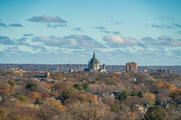 Saint Paul Minnesota skyline