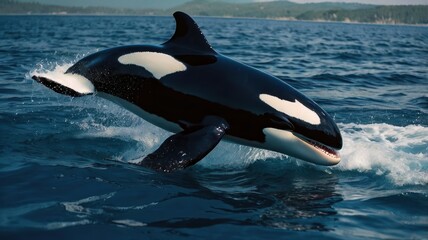 Obraz premium Killer whale in the natural environment