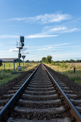 railway in the countryside