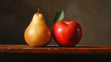 pear and apple