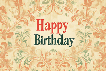 Obraz premium A festive background with the text 