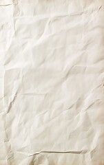 Obraz premium Close-up of a Crumpled White Paper Surface