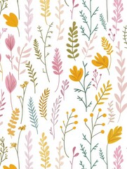 Floral Seamless Pattern Design