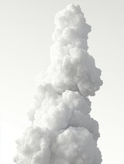 Stunning White Cloud Formation