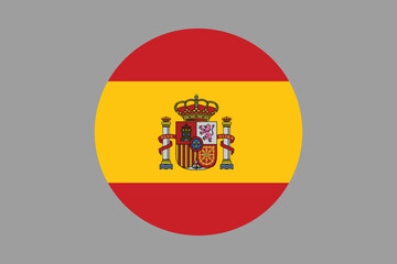 Spain flag sign, Spain flag vector graphic, Spain country flag is a symbol of freedom, National Spain flag, vector illustration
