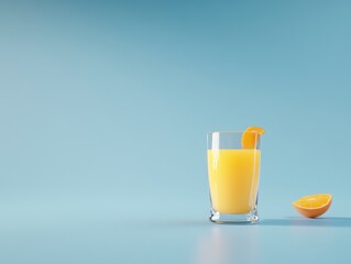 Orange Juice in a Glass