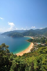 Obraz premium Explore the breathtaking coastal beauty of tropical landscapes and serene beaches