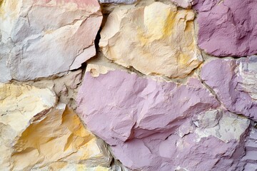 Fototapeta premium Wallpaper with a pastel stone texture.