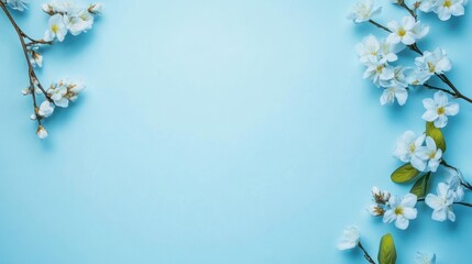 gentle solid baby blue background perfect for light and airy designs