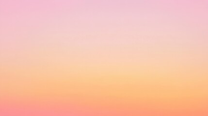 Naklejka premium beautiful gradient from soft orange to pastel pink for a vibrant yet soft look