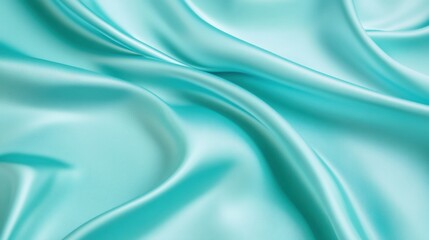 Obraz premium serene solid aqua blue color background with a smooth finish