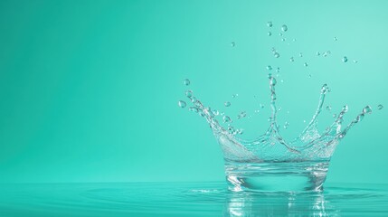 vibrant solid turquoise color background for a refreshing visual impact