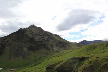 Iceland Green hills