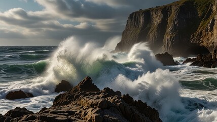 Fototapeta premium Ocean's Fury