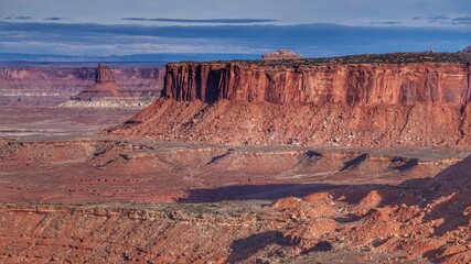 Canyonlands National Park Mesa Canyon Rocky Cliffs Landscape