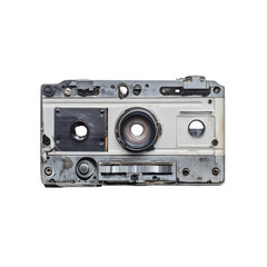 Vintage Audio Cassette Tape Recorder - A Nostalgic Reminder of the Analog Era