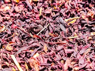 Close-up of Dried Flower Petals