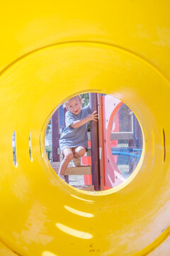 Happy Child Playing