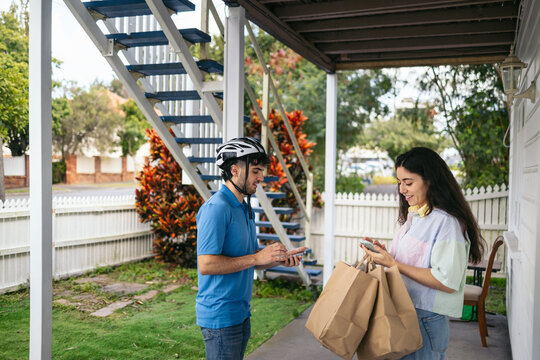 Home delivery of orders