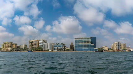 Fototapeta premium View_of_the_Senegal_capital_of_Dakar_Africa