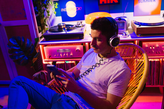 man with a smartphone