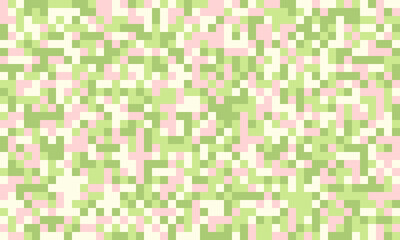 Trendy mosaic-style pattern with structured geometry. A vibrant, colourful grid design ideal for cover art, fabric, or creative posters.